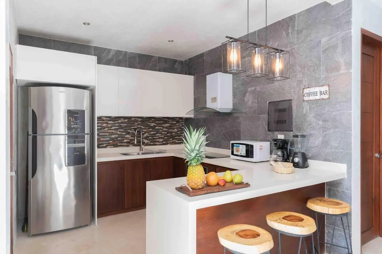 Lovely 2-Bed Apartment In Tulum With Private Pool